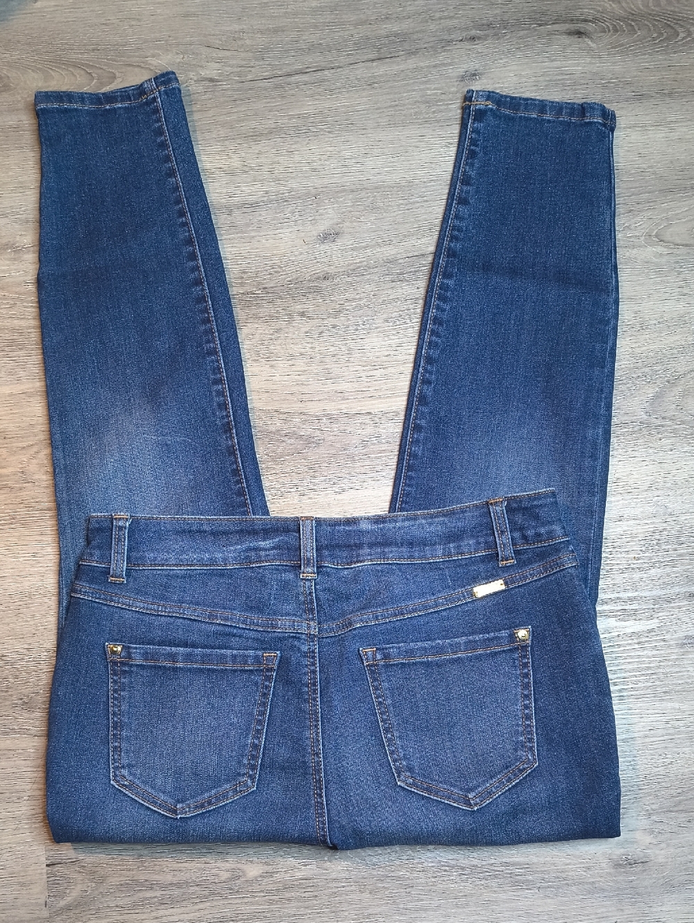 Skinny Leg High Rise w/27" Inseam 🧵INC Denim Jeans sac327 - Picture 3 of 6